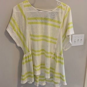Anthropologie Postage Stamp Top